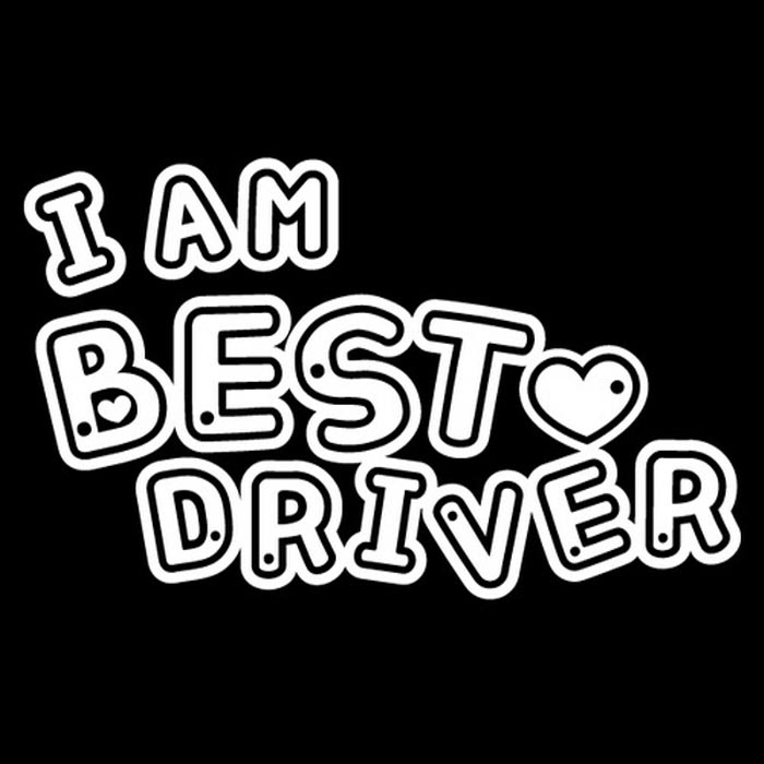 [LSC-261] 자동차스티커_Best Driver