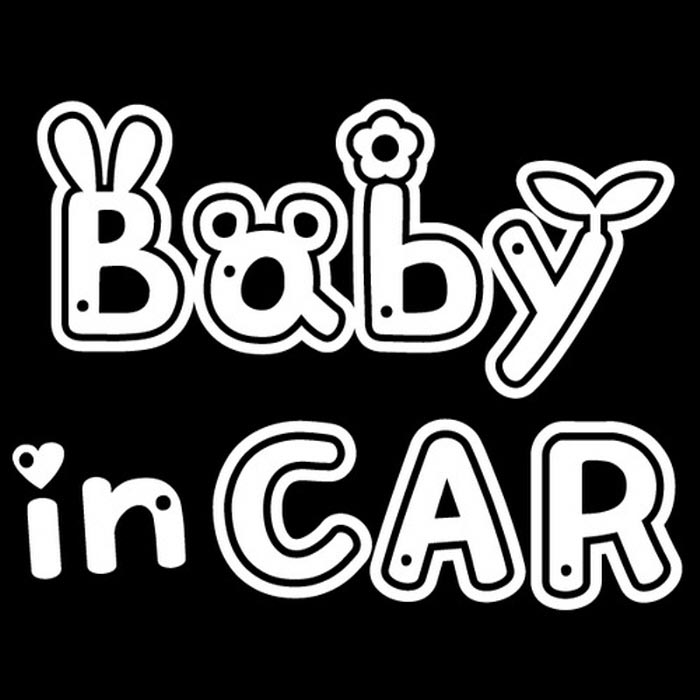 [LSC-262] 자동차스티커_귀요미 Baby in Car